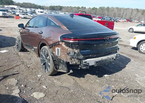 2023 Toyota Crown Platinum из США, поврежденный, VIN JTDAFAAF5P3003528